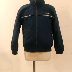 Land's End boys navy wind jacket sz 4